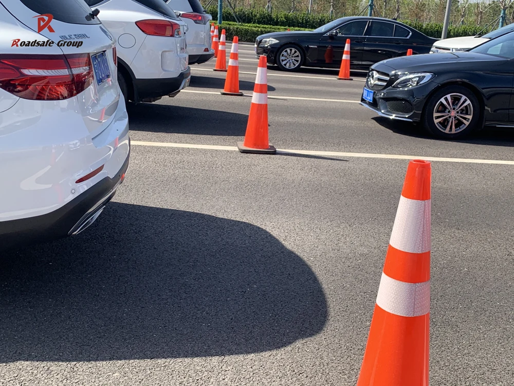 Многофункциональные дорожные строительные конусы conos de seguridad флакон 36 дюймов 90 см прочный безопасный дорожный конус из ПВХ с основанием