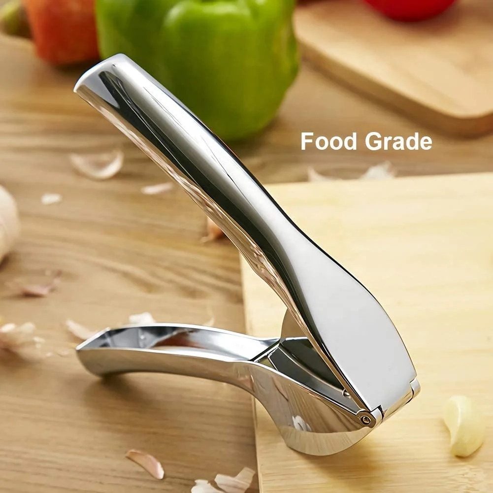 Dishwasher Safe Easy to Squeeze and Clean Garlic Press Garlic Mincer Mincer Ginger Crusher