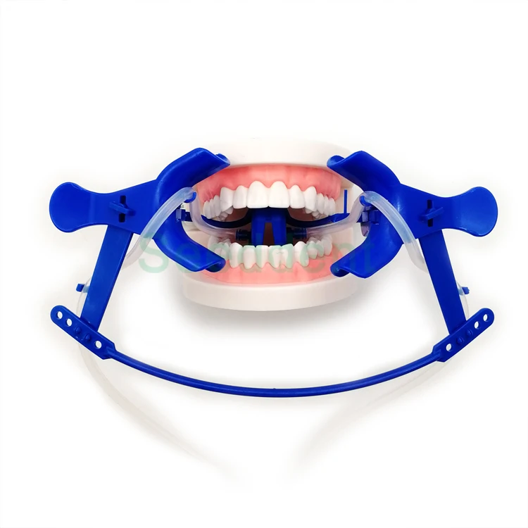 Dental Cheek Retractos / Orthodontic Use Tongue Guard Cheek Retractor with Dry Field System Tubing suction / Mouth Opener