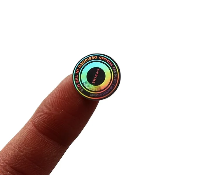 Изготовленная на заказ водостойкая Подлинная Этикетка 3d Зажигалка наклейка голограмма