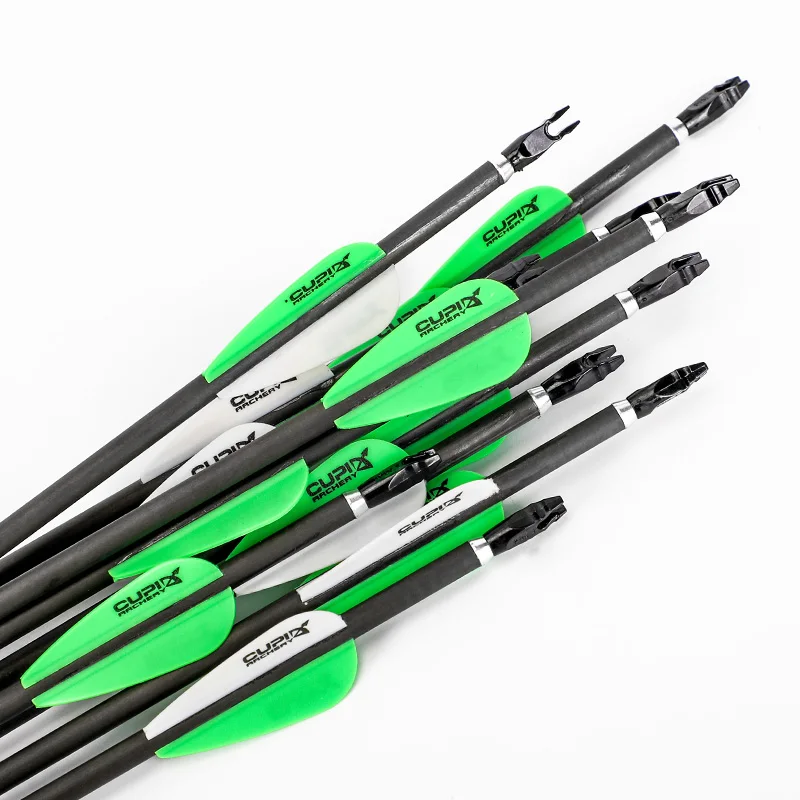 Customizable LWANO lightweight pure carbon arrows archery shooting training outdoor competition arrow ID 4.2mm carbon arrows