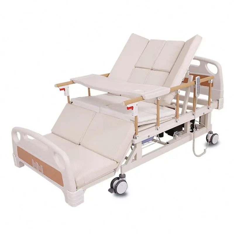 Manufacturer thickened steel tube bed frame multi-function medical bed