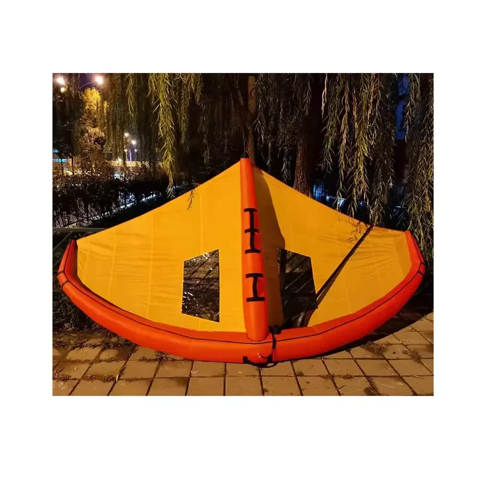 Inflatable kite that can glide on land sea surfing hydrofoil inflatable board electric hydrofoil