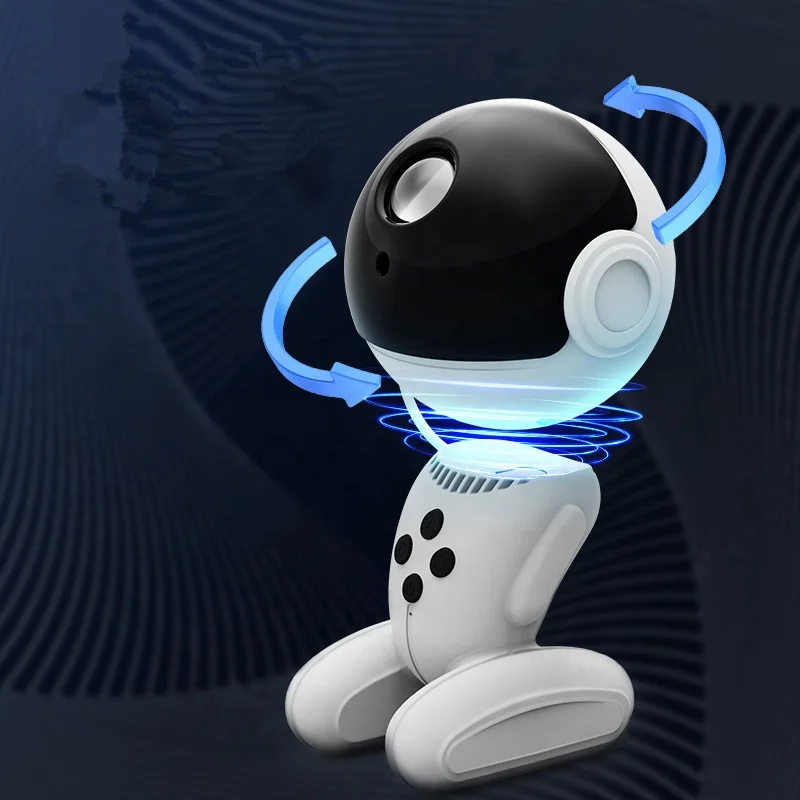 Lonvel Star Dream Robot Projector LED Laser Light Mini Robot Lamp 360 Degree Night Light Starry Sky Projection LED Table Lamp