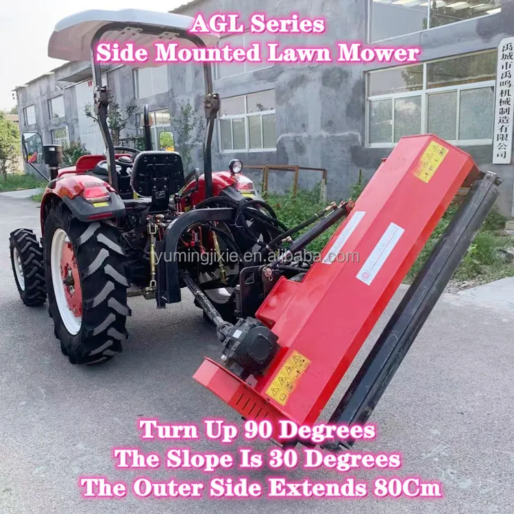 Hot Sale Farm Tractor Pto Flail Lawn Mower Machine