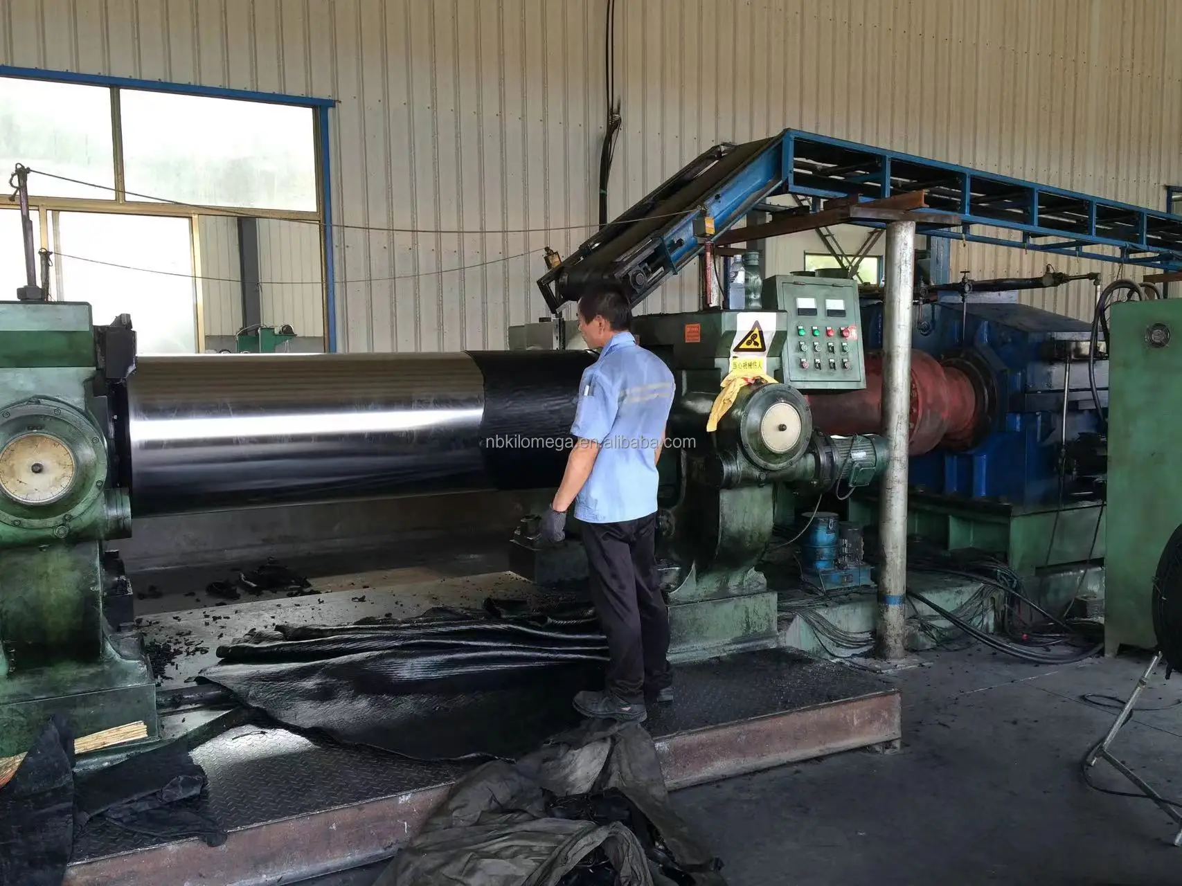 Cold-Resistant Rubber Conveyor Belt for Freezing Storage Facilities