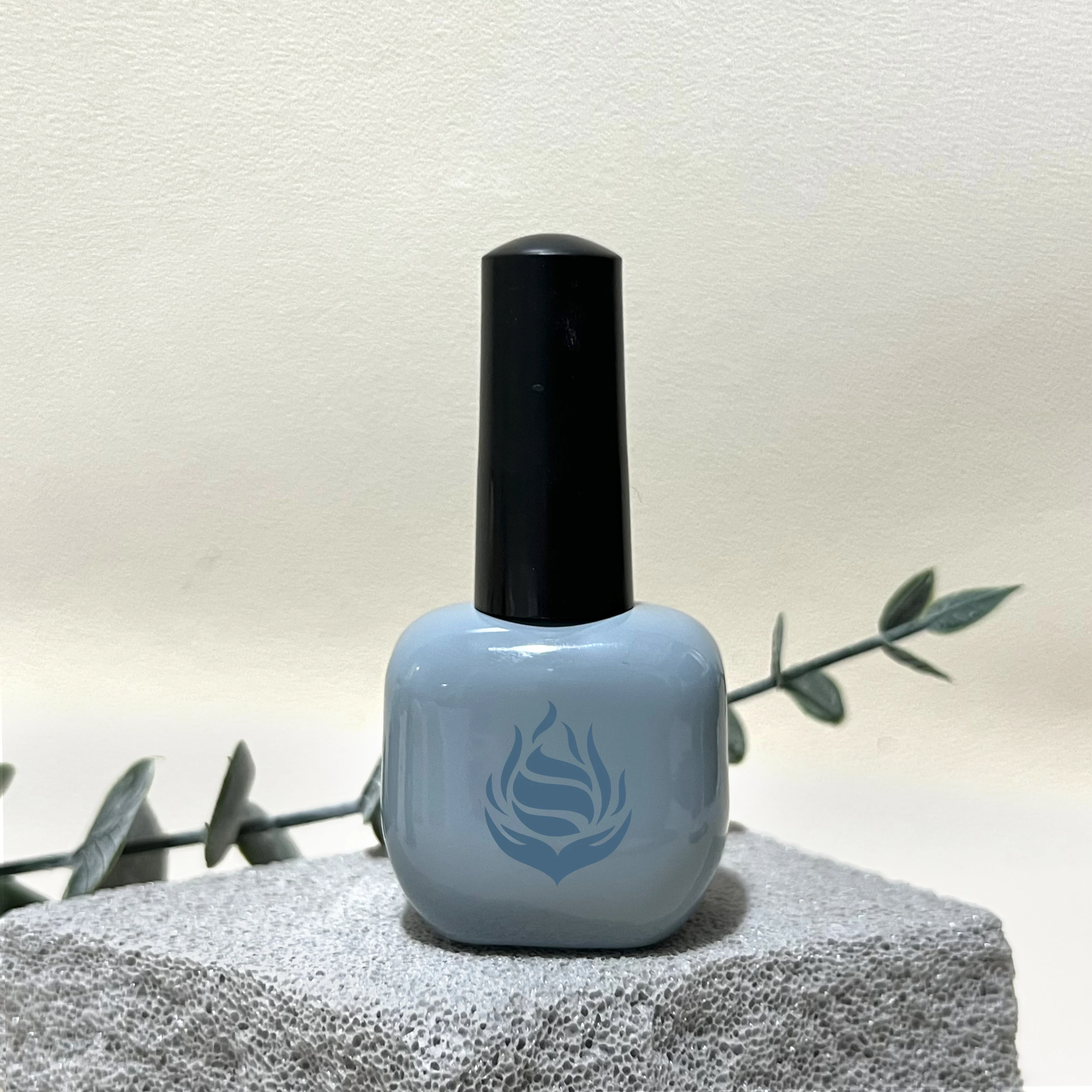 15ml wholesale luxury fancy design round top coat nail art oil uv gel polish bottle