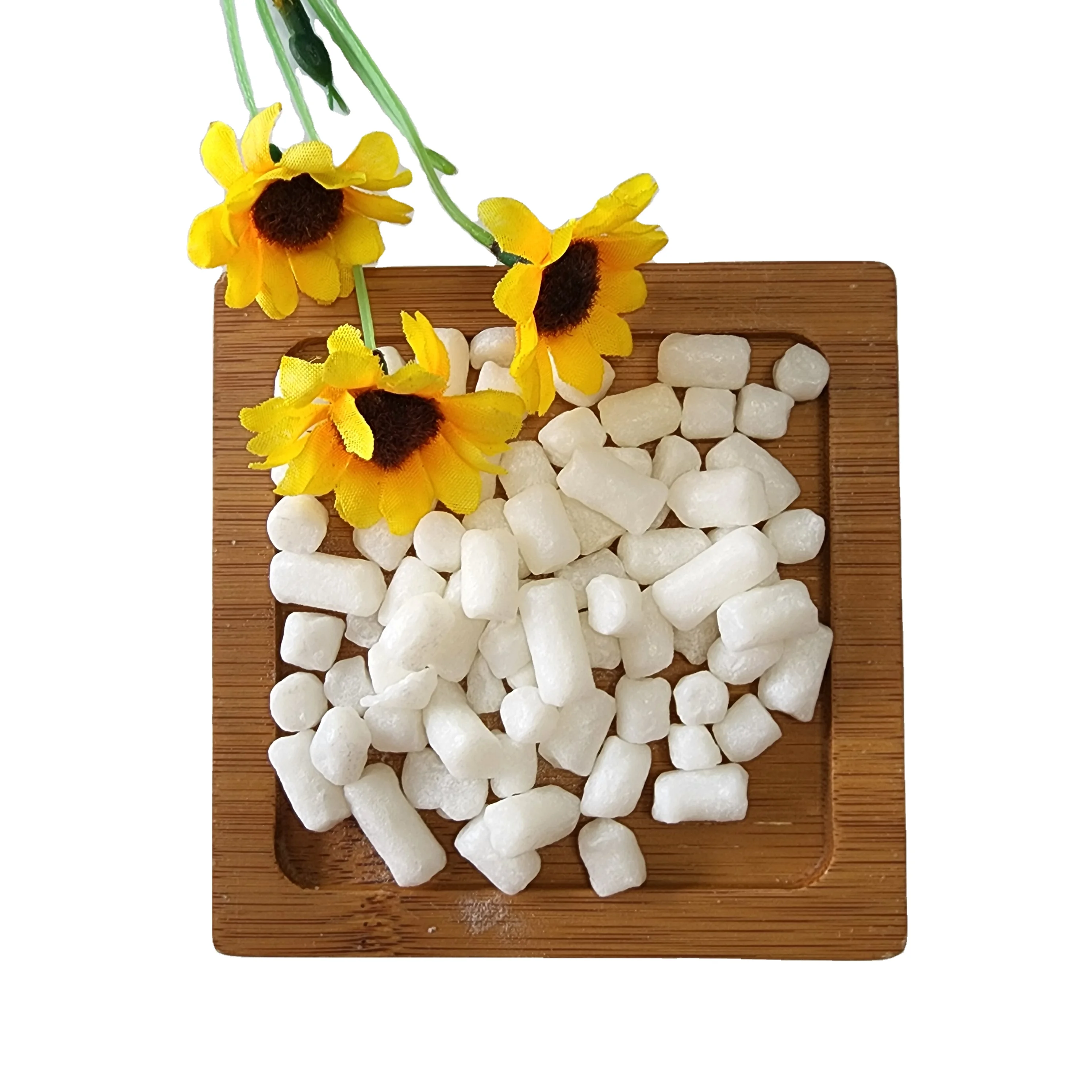 The factory sells soap granules directly