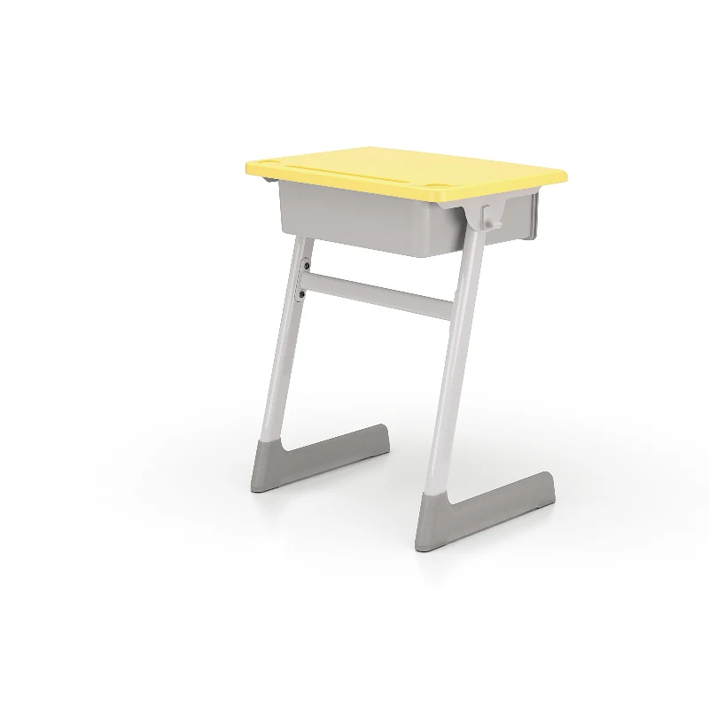 High Quality University Study School Desk and Chair Set Classroom Students School Chairs and Tables Metal Modern