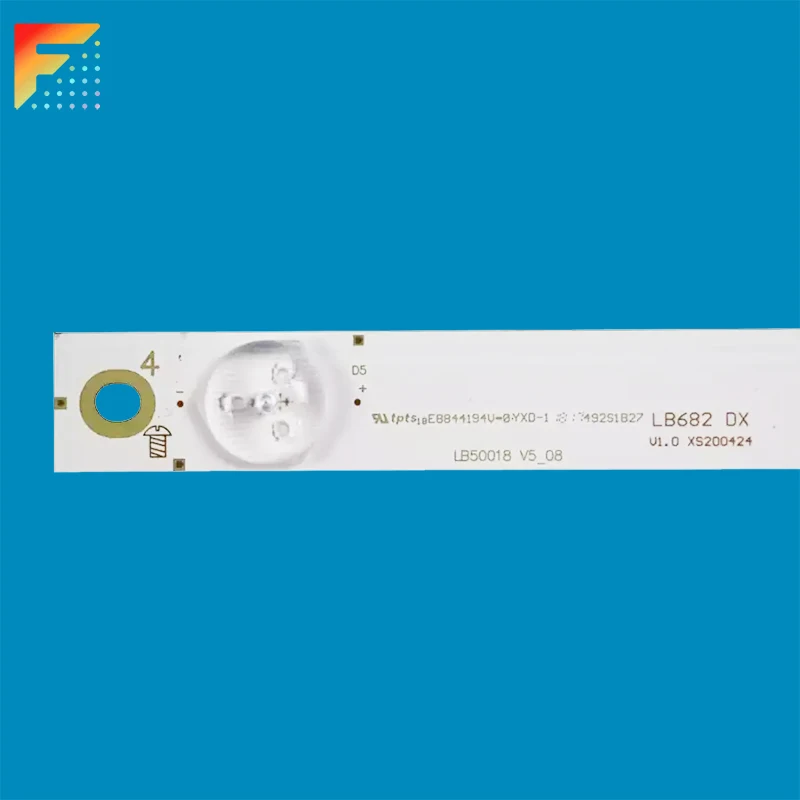 Светодиодная подсветка для 50-дюймового телевизора 50PFK6510 50PFF5655 50PFL6340 50PFT4509/12 50PFH5300 50PFK4009 LB50018 V5 _ 08 L Type V6