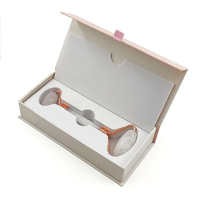 luxury package jade facial roller and gua sha set wholesale boxes custom colour jade roller gu sha packaging box