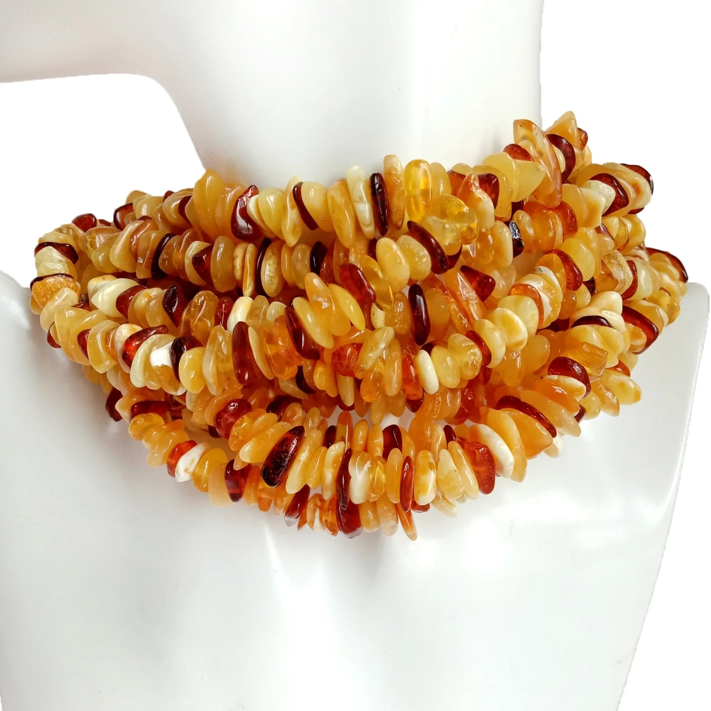 Free-shape yellow amber Natural Baltic Amber made with irregular stones