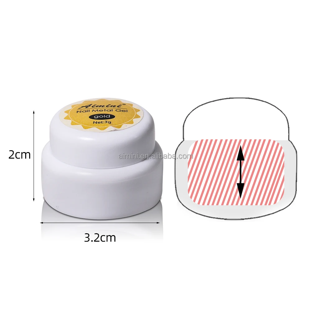 oem custom logo private label hot sale 5ml nails art liner gel paints uv led gel polish soak off metal painting gel