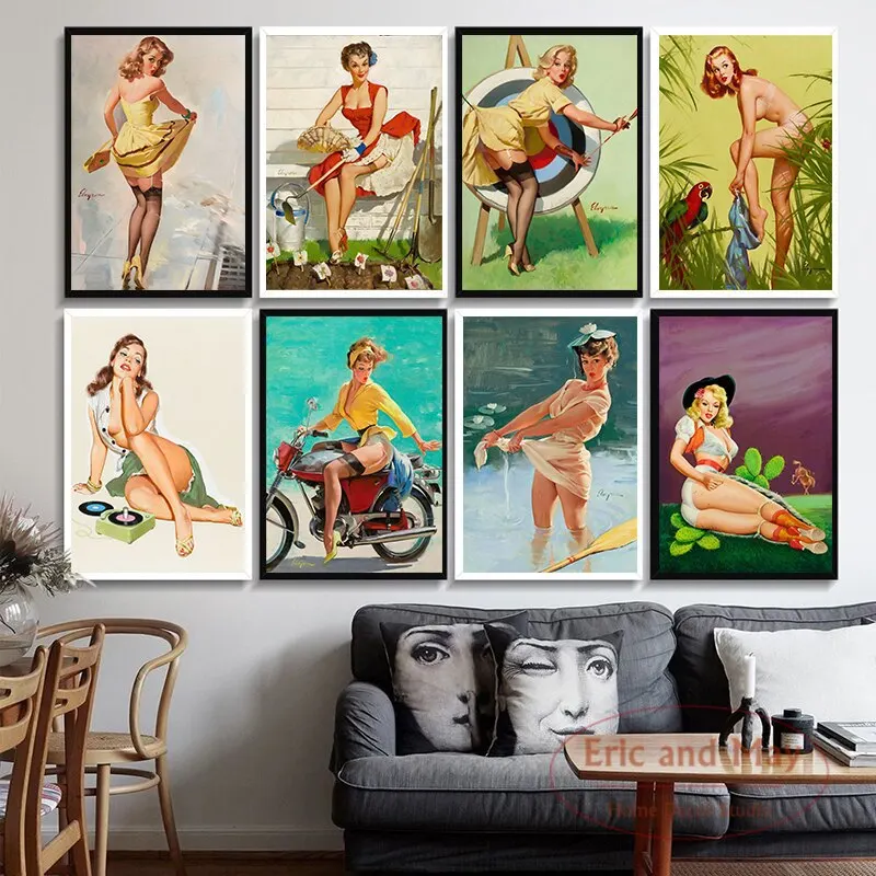 Modern Wall Art Paintings Sexy Girl Paint By Numbers Pictures By Numbers for Adults DIY Home Decor Drawing On Canvas Art Gift