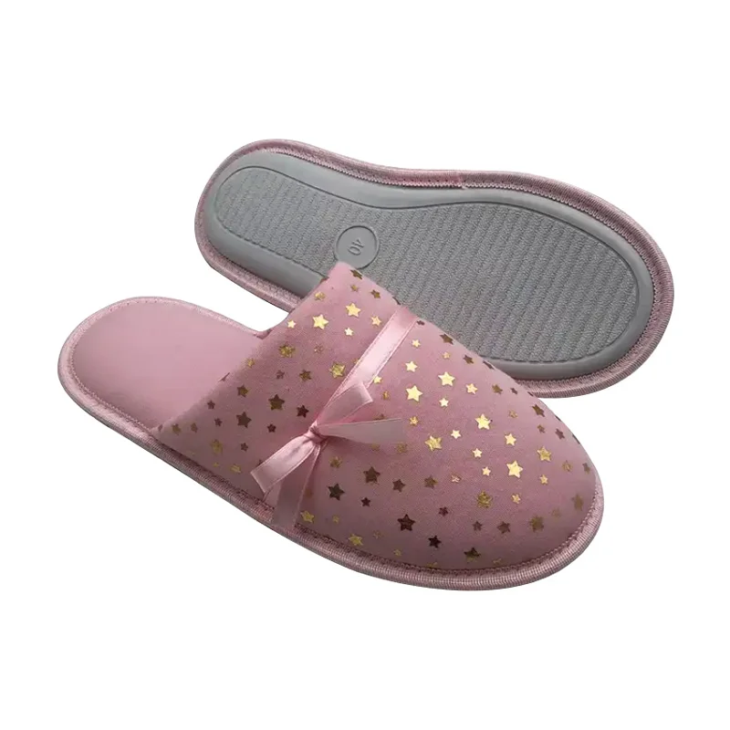 Wholesale Comfortable House Slippers for Women Men Full Toe Slip on Warm Slides with Memory Foam for Bedroom Indoor Slippers