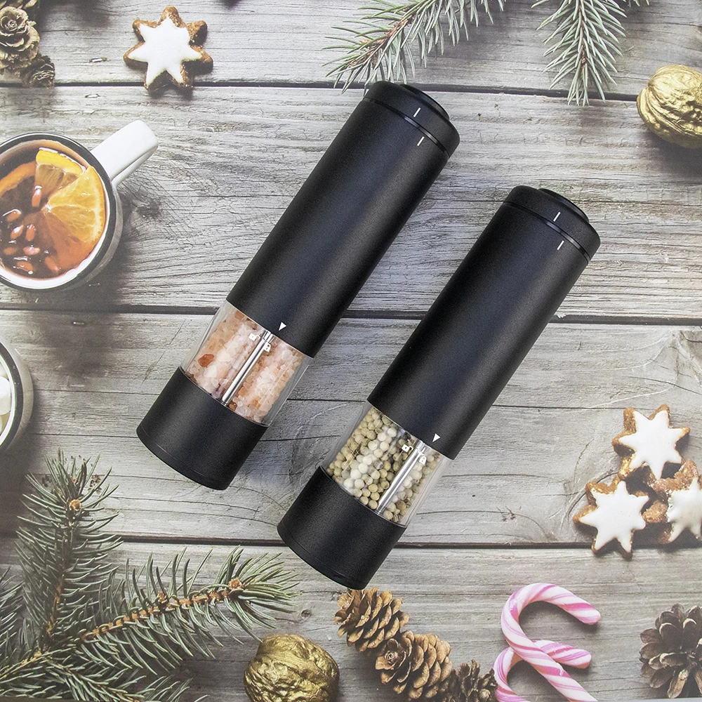 Manufacturer Direct Premium Electric Salt and Pepper Mills Set Pepper Grinder Mill