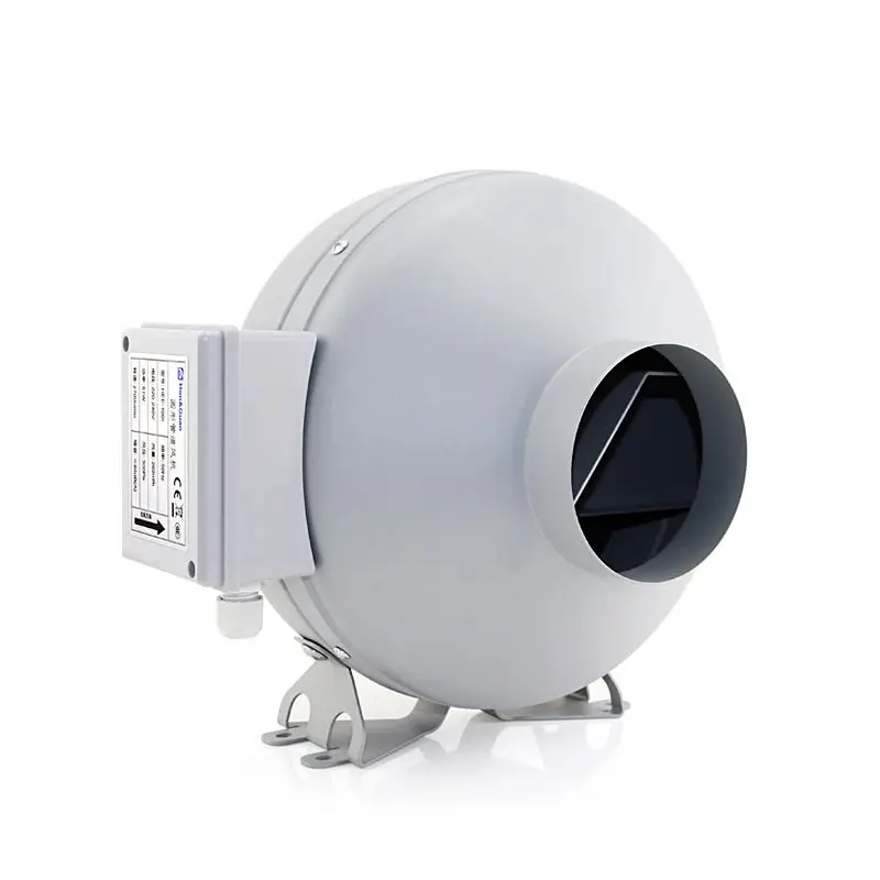 Hot sale 4 inch 155 cfm exhaust beautiful casing centrifugal backward curved grow fan