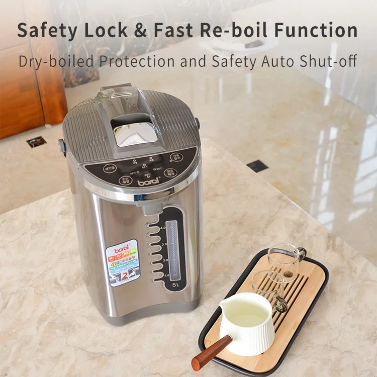 household thermo pot stainless steel electric water kettle water boiler dispenser home appliances electric airpot