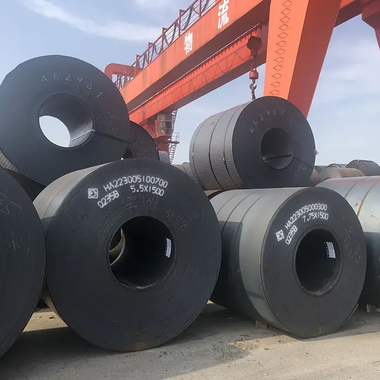 Hot Rolled Alloy  Mild Carbon Steel Sheet Coils 1.5mm 1.6mm Q195 Q235 GB  Carbon Steel Coil