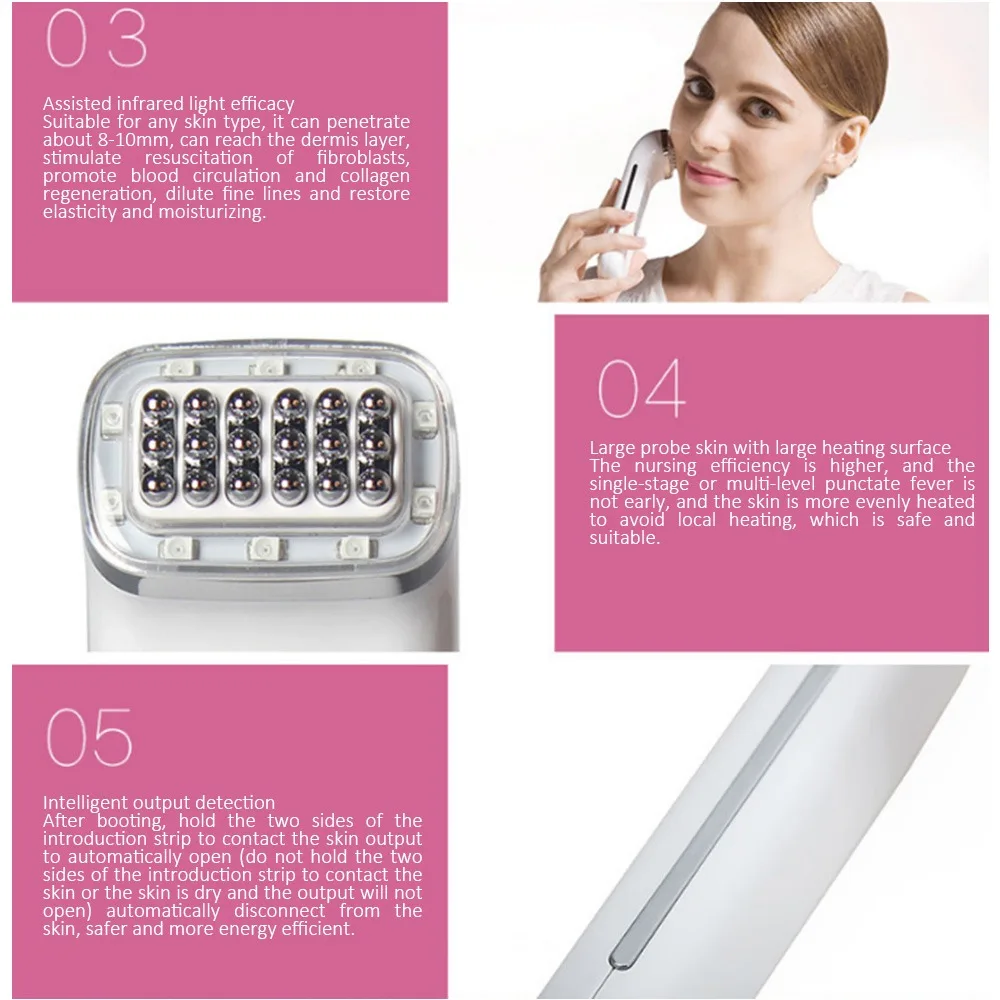 rf skin tightening device high-frequency electromagnetic wave remove wrinkle scar radio frequency skin tightening facial machine