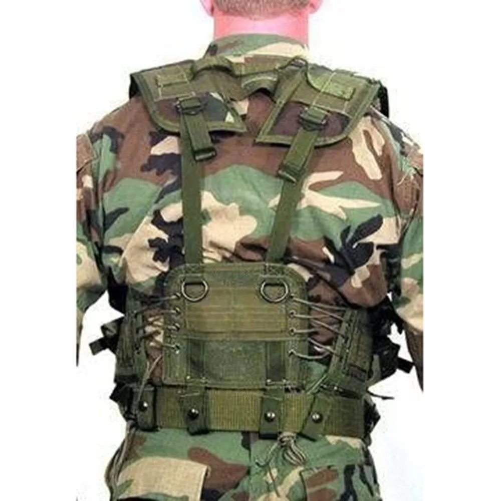 Adjustable Paintball outdoors Breathable Training Camouflage Enhanced Training Load Bearing Vest