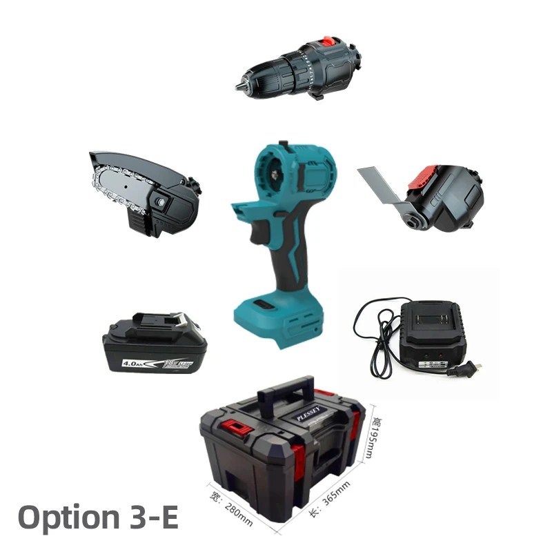 2022 new arrival High Quality 11-in One Cordless power tools set 21v Combo kit drill too