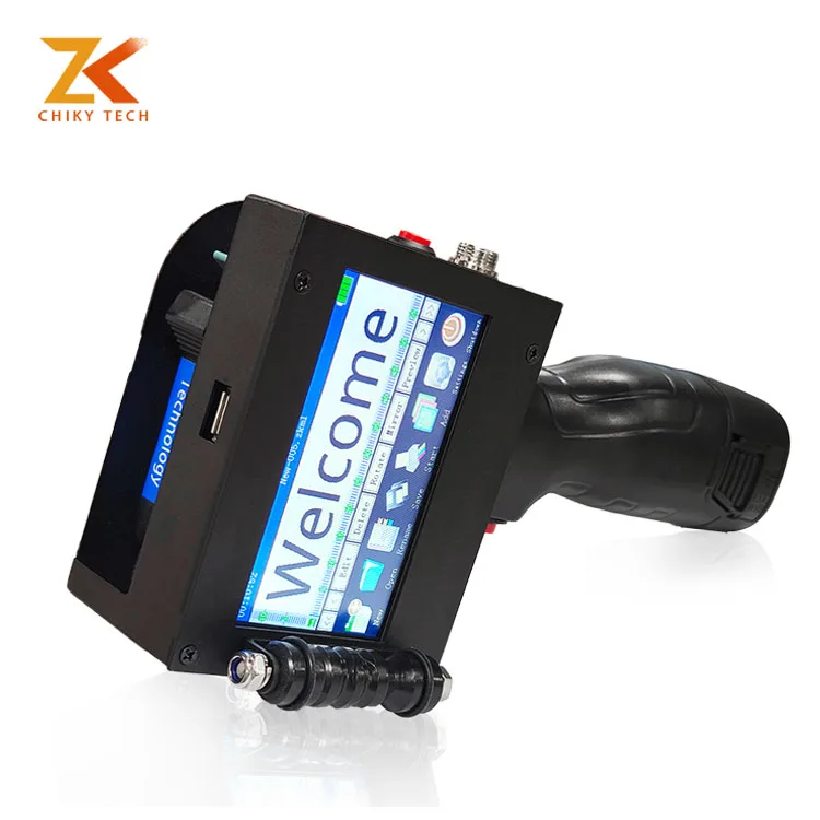 Newest Any Surface Expiry Date Code Print In Jet Printing Machine Digital Printing Gun For Clothes