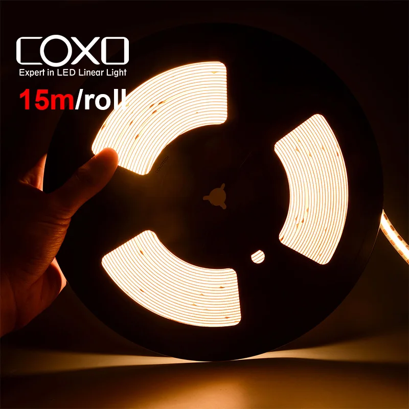 AH5000 360leds 15m Ultra long COB led strip light COXO
