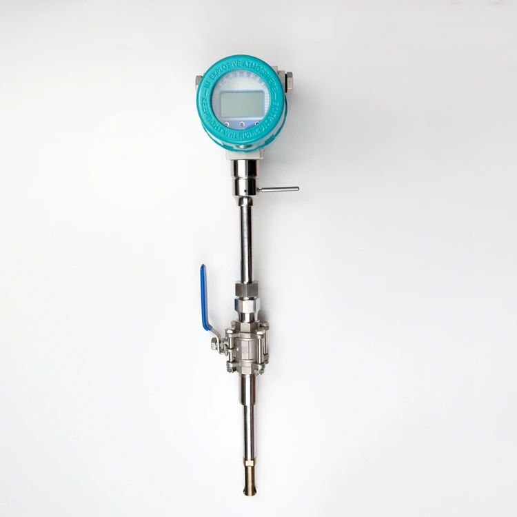 China Original Digital Display Oxygen Blast Furnace Liquefied  Coal  Gas Plug-in Pipeline Thermal Gas Mass Flowmeter