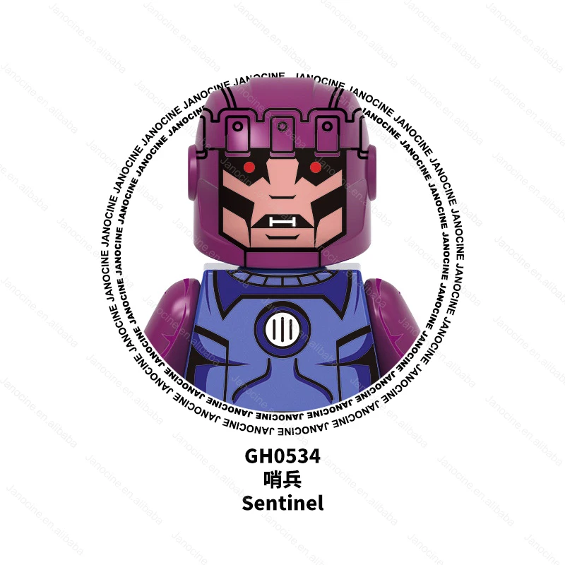 G0166 G0167 G0170 Super Hero American Movie Small Bricks Sets Mini Action DIY Assemble Collection Building Blocks Toys Figures