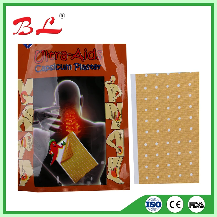 pain relief patch capsicum plaster made from cotton fabric pain relief patch