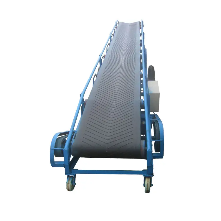 
Baisheng Reversible moving Belt Conveyor machine for Truck Loading Unloading 