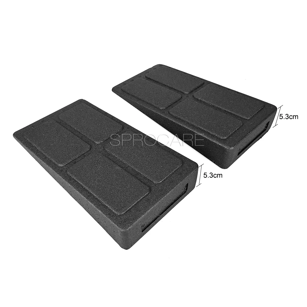 Foam Calf Stretcher Adjustable Incline Angles Foot Stretching Board with Non-slip Surface Slant Board