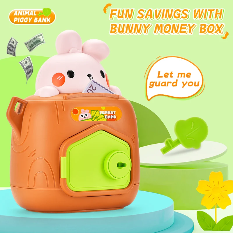 Top Quality Home Decorative  Coin Bank Money Saving Box Handmade Craft Metal Piggy Bank