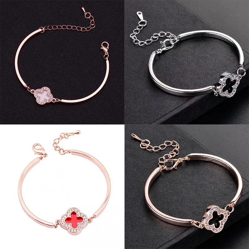 Clover Design Fashion Jewelry Bracelets & Bangles Daily Charm Women Bracelet
