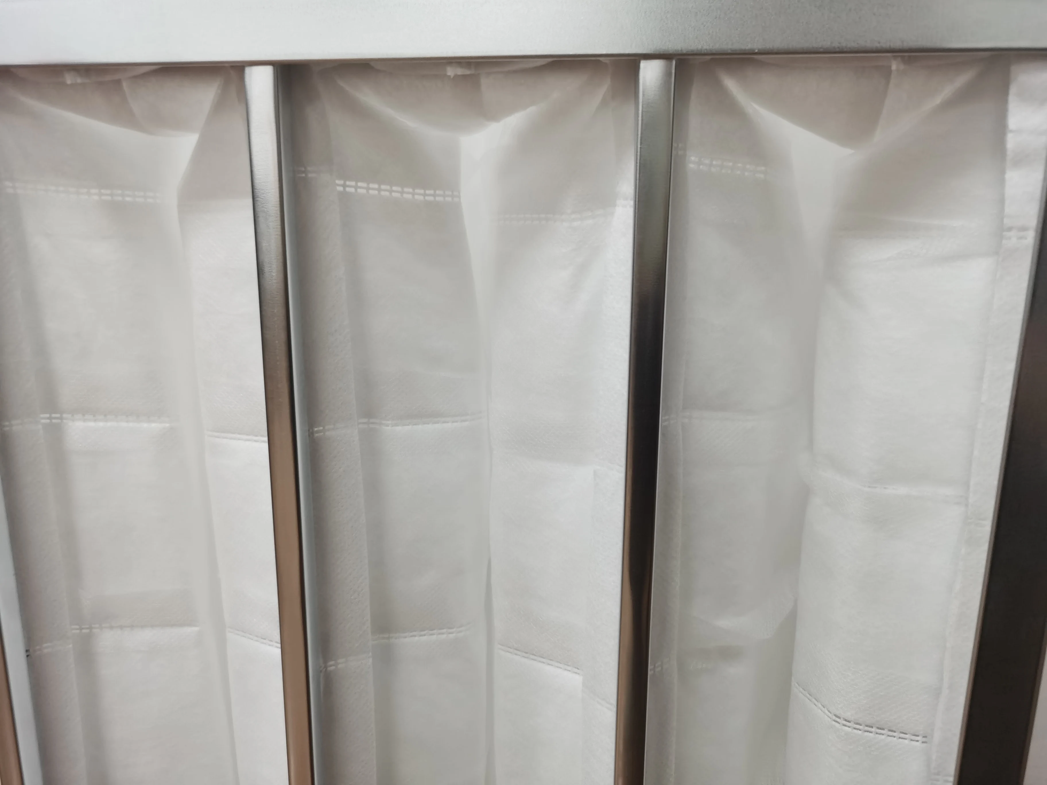 Industrial Customized F9 Efficiency Pocket Air Filter Aluminum Frame Paper Cotton Dust Filter HVAC System Used Farm Industries