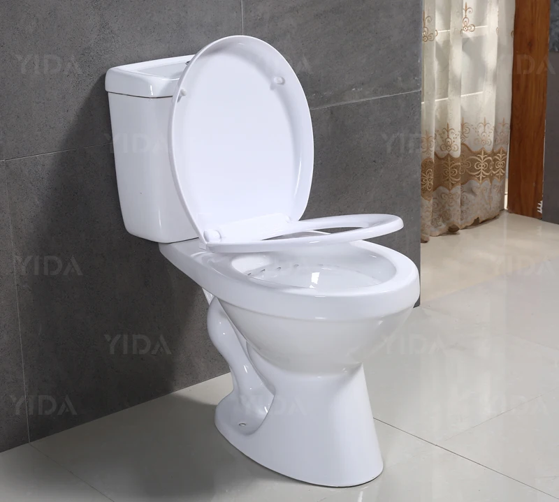common two piece toilet for Indonesia toilet, SNI certificate test toilet wc