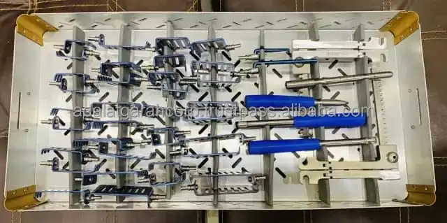 
CLR cervical retractor set with titanium blades orthopedic instruments 