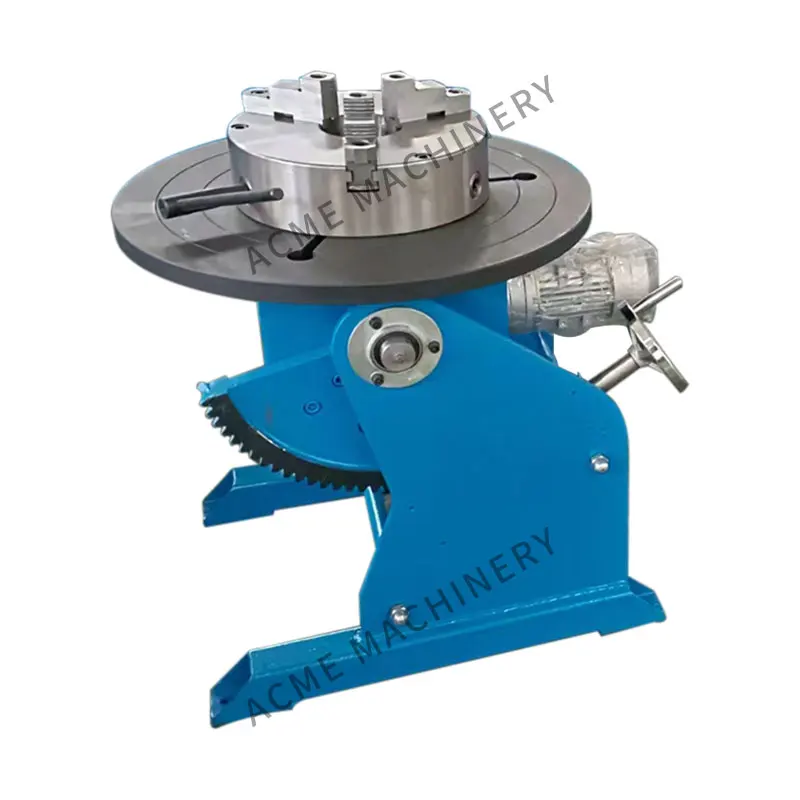 Heavy Duty Turntable Axis Load Welding Positioner Turntable For Welding Systems