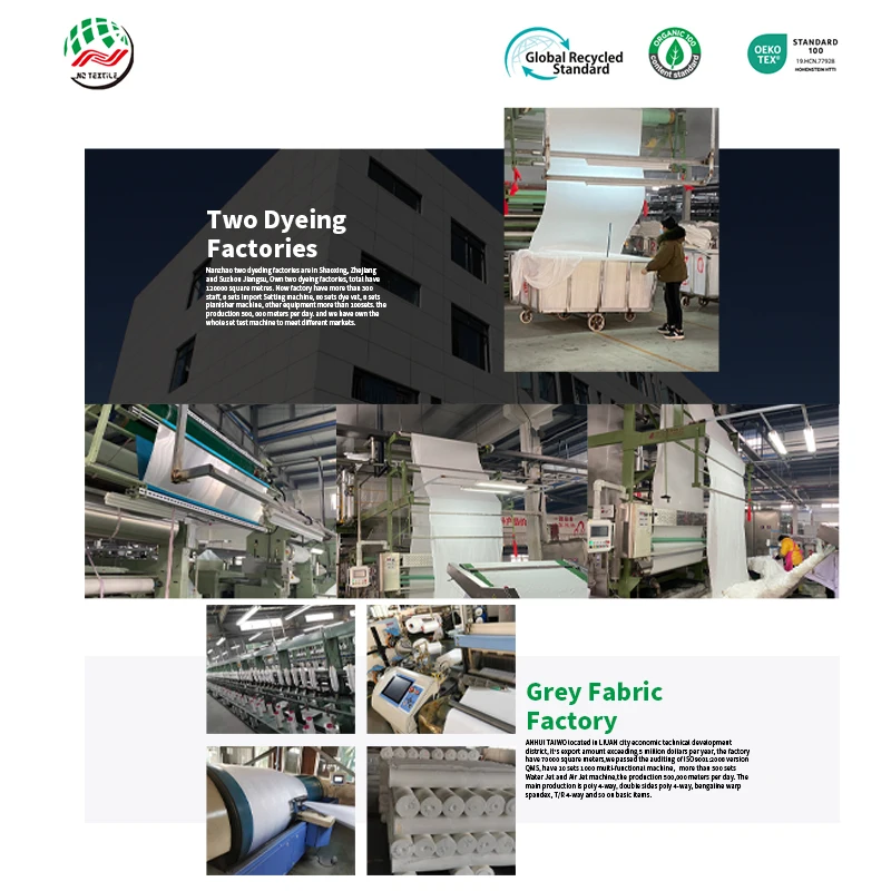 Manufacturers Wholesale 120gsm 100% Poly Cool Silk Cotton Plain 150D Coat Fabric