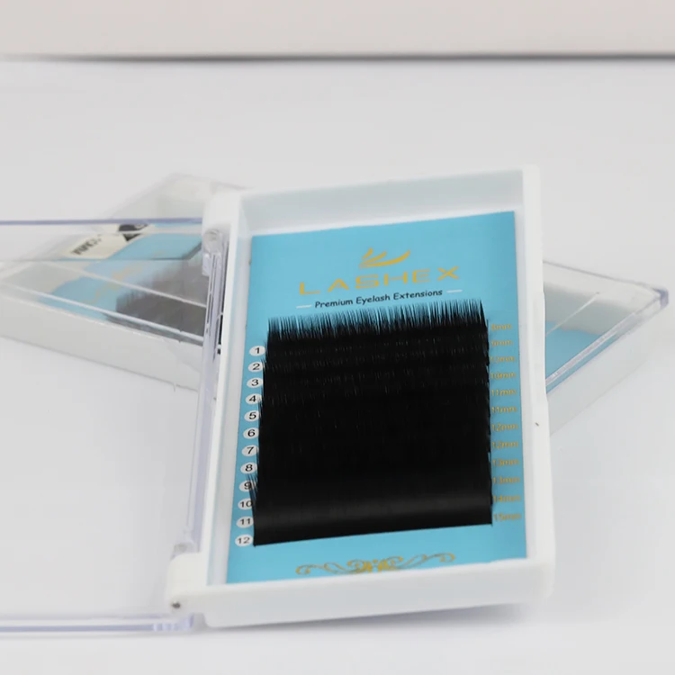Korea private label lashes extension suppliers Factory eyelash extensions volume individual 3d mink eyelashes