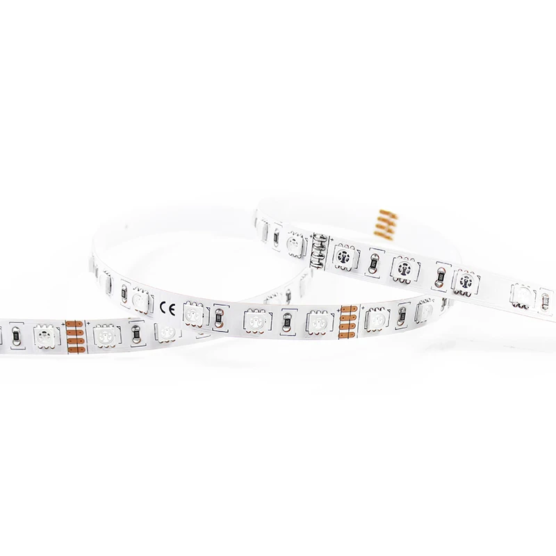 10mm 12V/24V RGB 5050  LED Strip 60led/m 120led/m Color change 5m/roll led strip