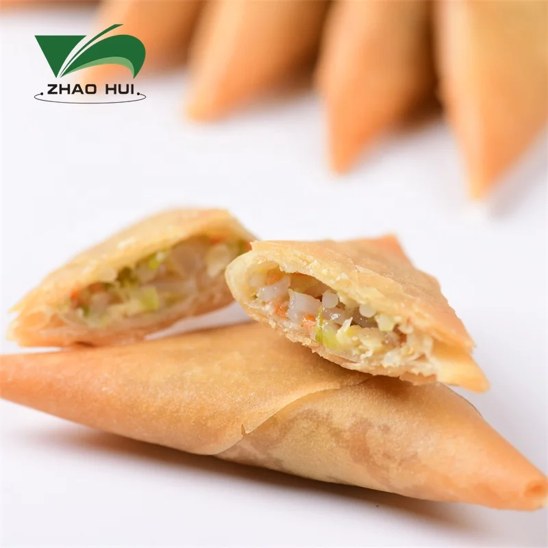 Chinese Snack Vegan Food Instant Food Vegetable Curry Samosa 15g With Halal