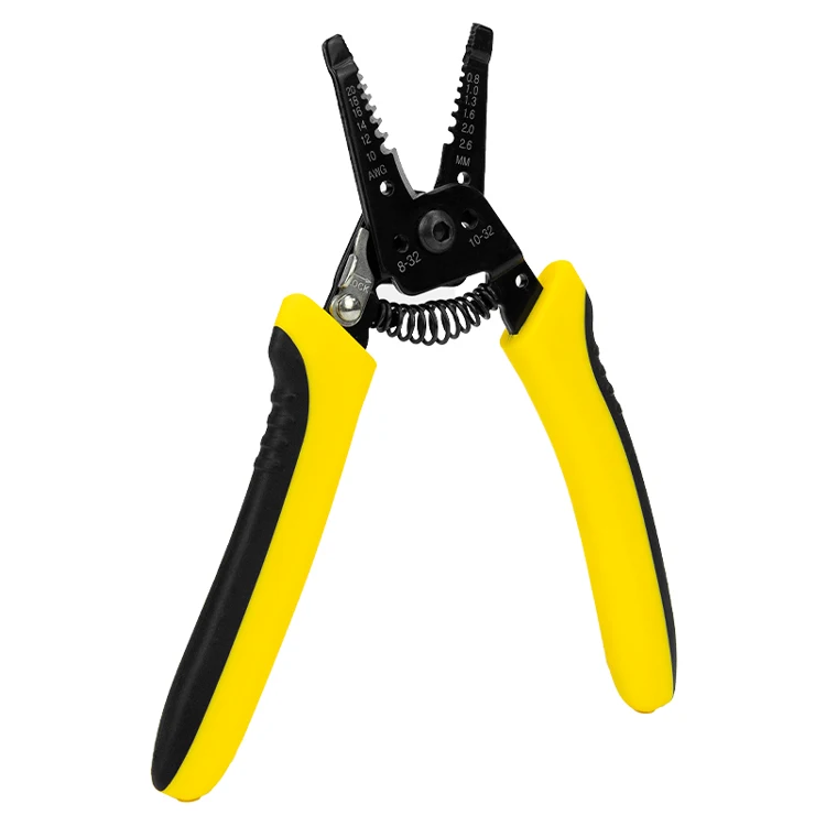 Wire Stripper Duty Cable Cutter tool  Multifunctional Cable Stripping Cutting Plier