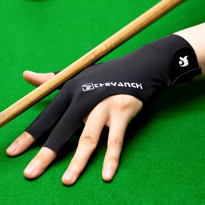 Billiard Glove Mesh Non-Slip Left Hand Pool Billiards Snooker Glove for Men and Women