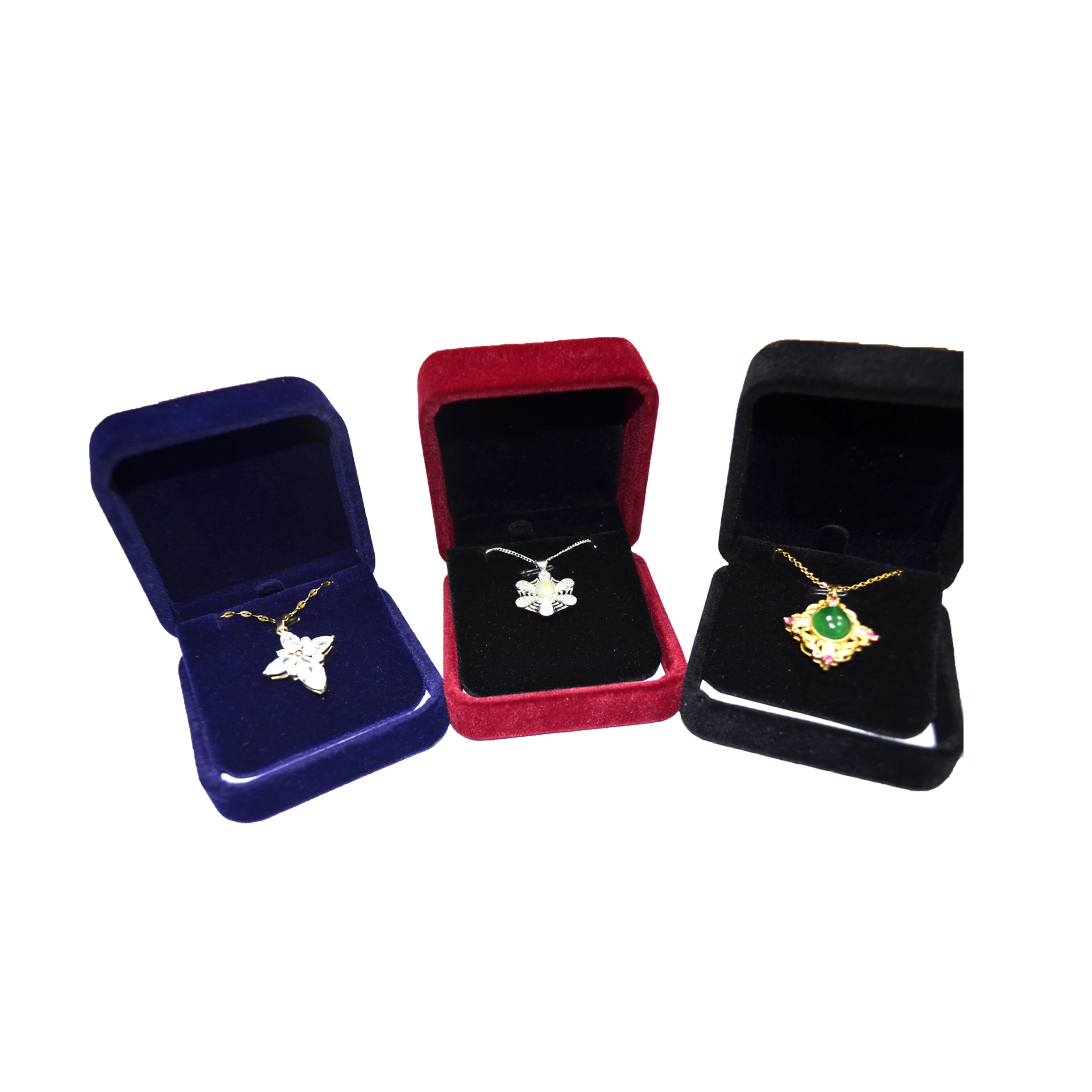 
Cheap velvet earring luxury for jewelry unique gift boxes travel case packaging jewelry box 