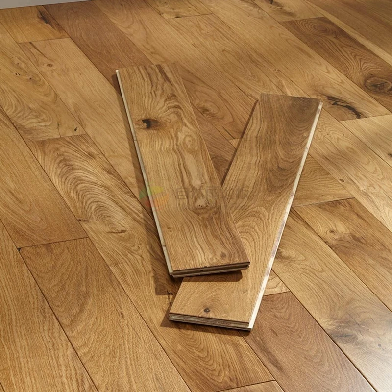 Scratch-Resistant Home Usage Engineered Flooring Customized Oak Flooring