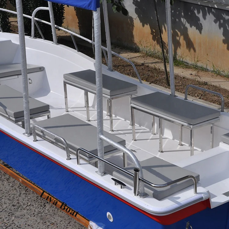 China boats &ships 19feet transport boat passenger with outboard engine for sale