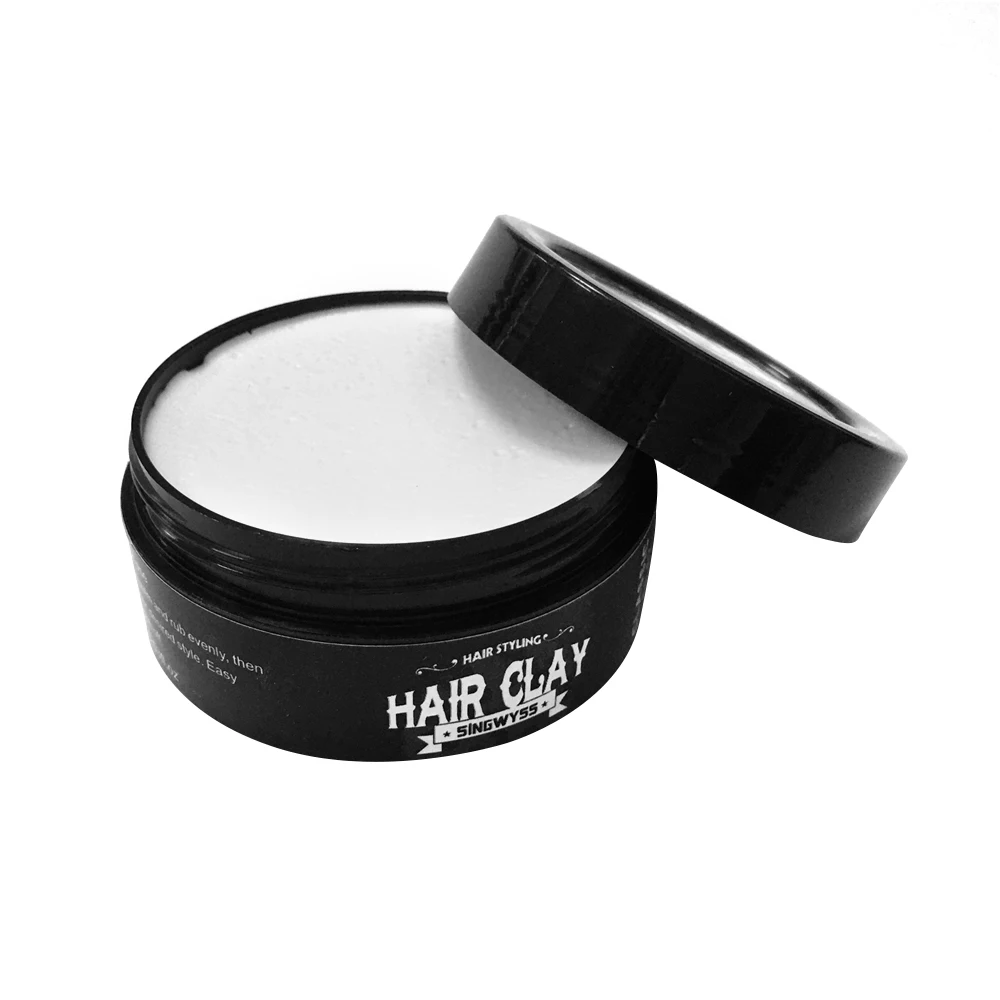 Russia best selling soft water clay/ easy wash firm gel wax for men