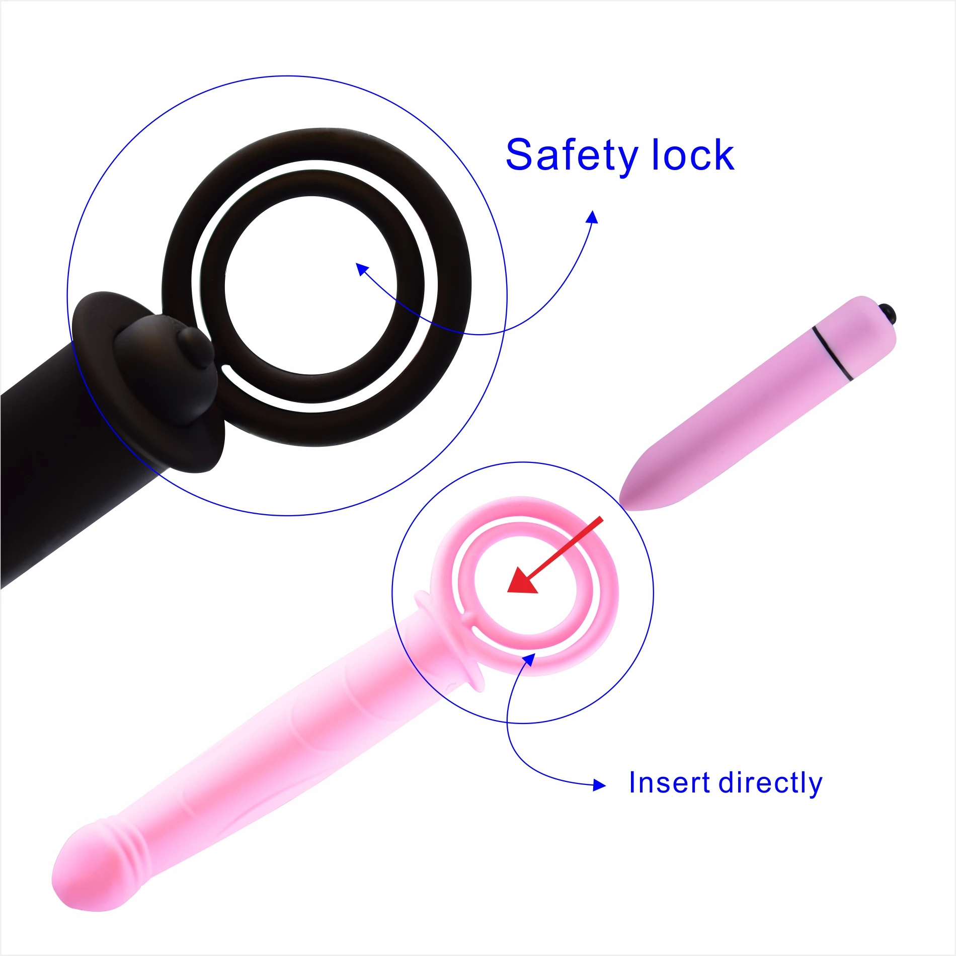 10 frequency mini lock fine ring adult sex toys couple invisible wear male vibrator flirting wear